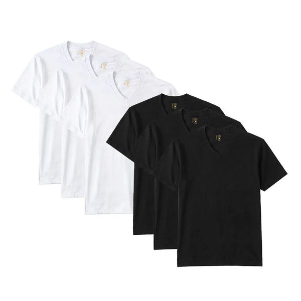 V - Neck T-Shirts - 6/Pack for men by Gman from Gman