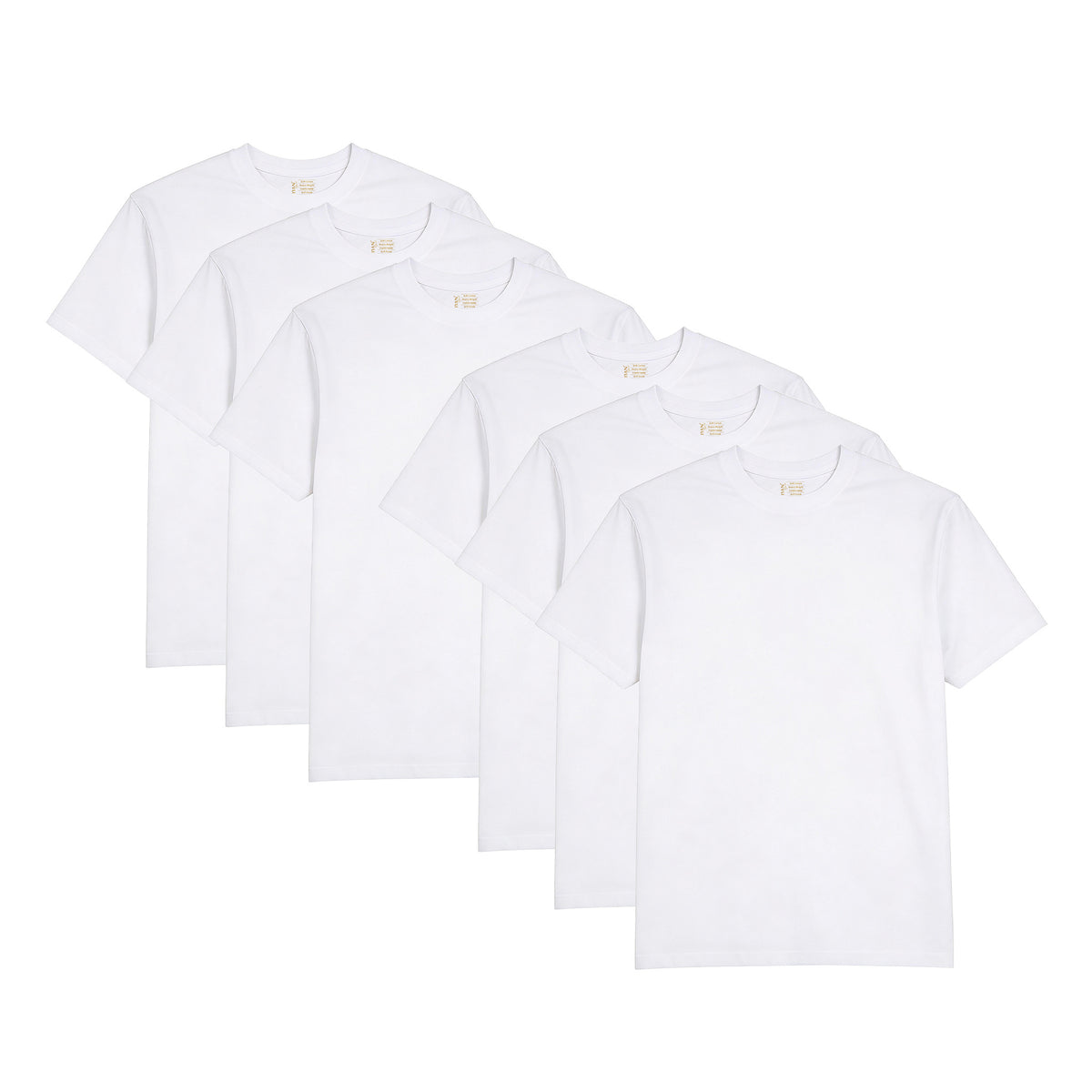 Round Neck T-Shirts - 6/Pack for men by GMAN from Gman