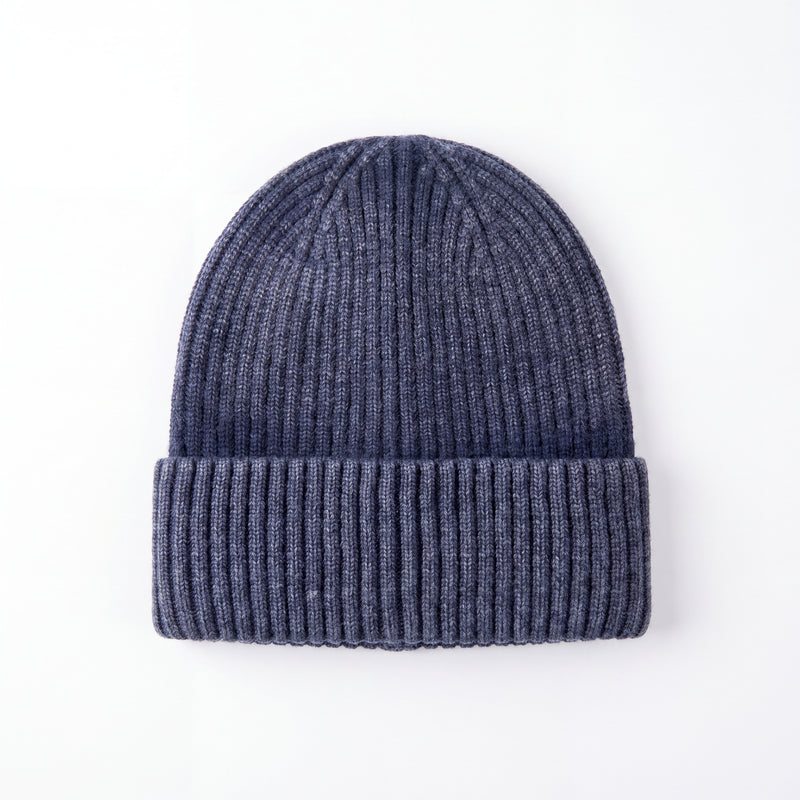 GMAN Solid Color Knit Beanie, navy, bulk basics Tampa FL