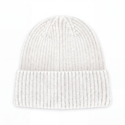 GMAN Solid Color Knit Beanie, white, bulk basics Tampa FL