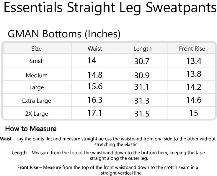 Gman Essentials Loose Sweatpants for men by GMAN from Gman