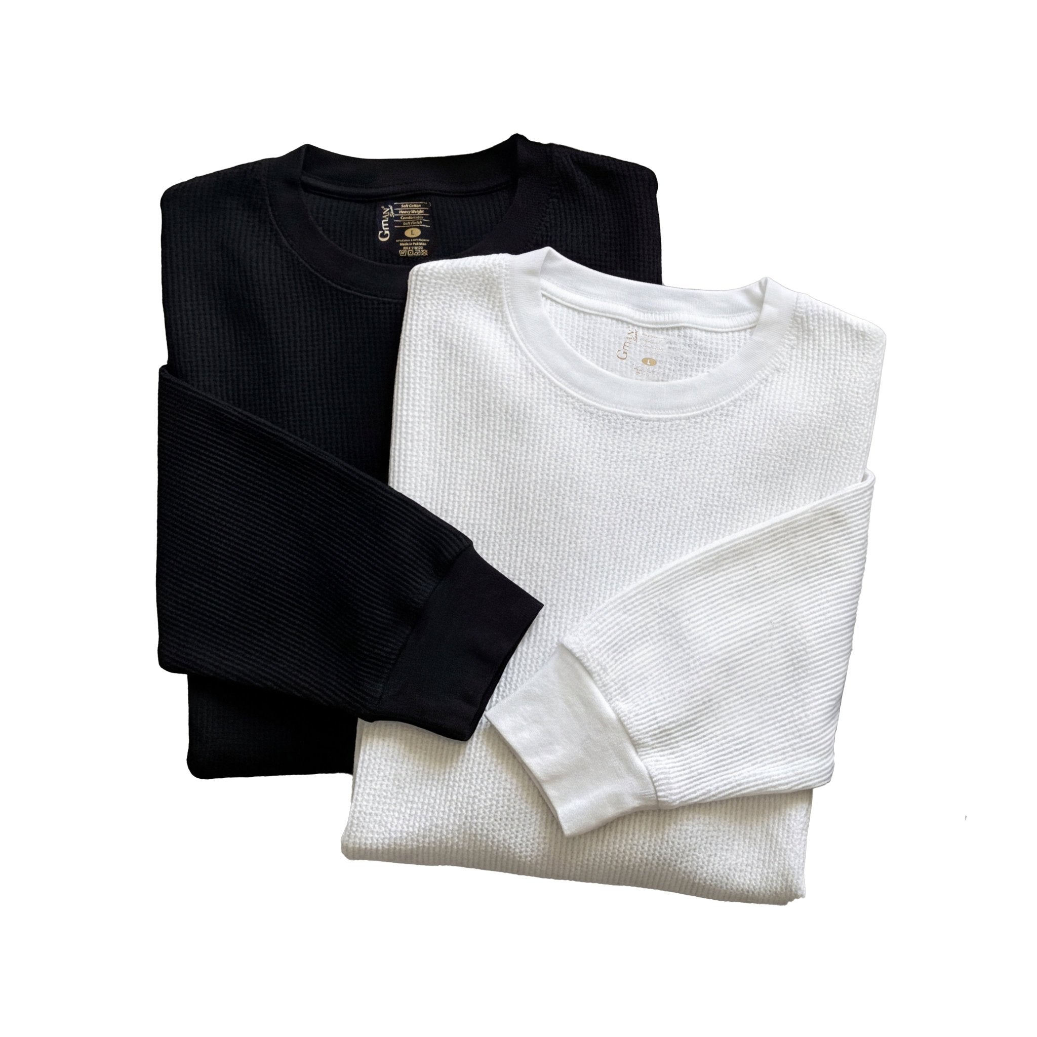 GMAN Thermal Long Sleeve Shirts 3-Pack | Wholesale-Priced Cotton