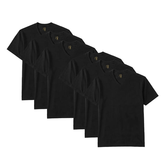 V Neck 6 Pack Gman USA Tampa, Black color, Florida | Gman USA